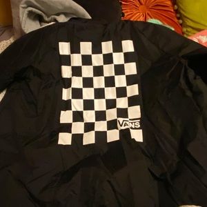 Vans wind breaker perfect condition Hardley worn